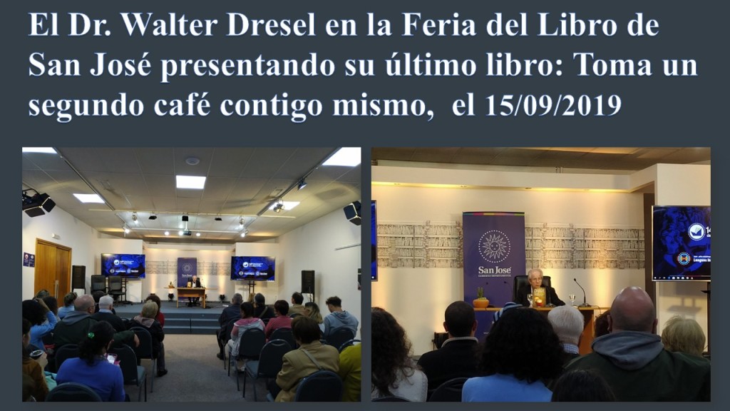 El Dr. Walter Dresel en la Feria del Libro de San José 2019 - JPEG